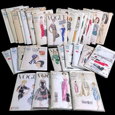 LUGR705 Vintage Vogue Special Design & More, Patterns	Collection of 31 patterns from the 50's, 60's, and 70's. Evening...