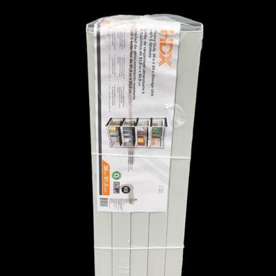 TEWA228 HDX Heavy Duty Storage Unit With 5 Shelves #1	New in plastic Heavy Duty 36" x 24" storage unit with 5 shelves. 
