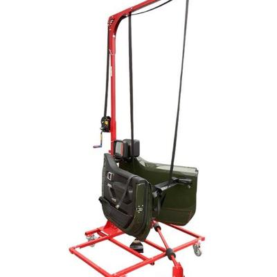 TEWA225 Lange Hoist A Cart Gen.2	Made by Lange Originals, looks to be hardly used. Comes with the original instruction manual. 

