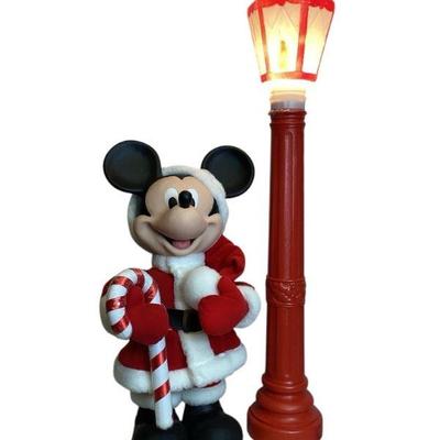 TICA714 Vintage Mickey Mouse Holiday Animation & Empire Plastic Christmas Lamp Post Blow Mold Bundle	The Mickey Mouse animation is...
