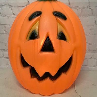 TEWA619 Jack-o’-lantern Pumpkin	(24.5x19x15.5) tested and works as shown.
