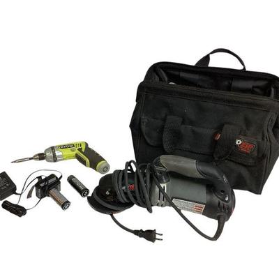 LEMO507 RotoZip RZ10 Corded Spiral Saw & Ryobi Tek 4 Cordless Screwdriver	RotoZip RZ10 corded spiral saw and ZM3 mate by Bosch in zip...