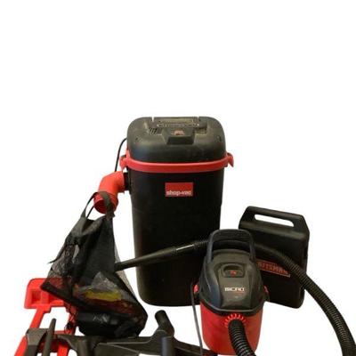 ROMO704 Shop Vac 5 Gallon, Micro Shop Vac & Craftsman Drill Bits	The 5 gallon shop vac is missing its hose.  The craftsman kit does...