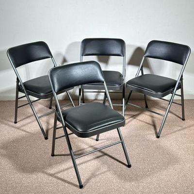 (4pc) PADDED FOLDING CHAIRS |

