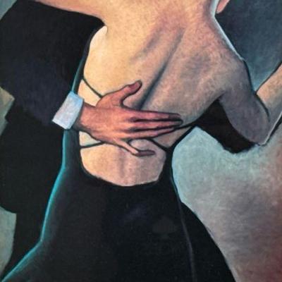 BILL BRAUER (American, 20th Century) LITHOGRAPH "EVENING IN JADE" | This lithograph, titled "Evening in Jade," is an...