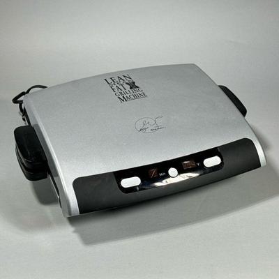 GEORGE FOREMAN GRILL | Grill only, not tested, no catch trays. - h. 5.5 x w. 16 x d. 13 in

