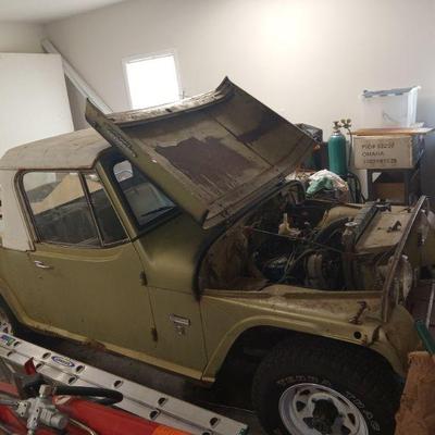 1968 scout with original motor, motor is NOT STUCK. WITH TITLE