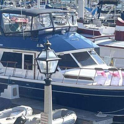 Motor Yacht 48.  Twin Engines.  Runs great and over 50k spent in past year in upgrades
