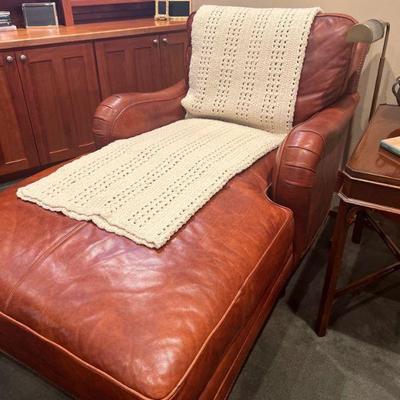 leather lounger