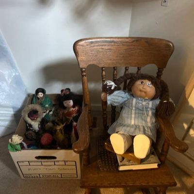 dolls, cabbage patch doll