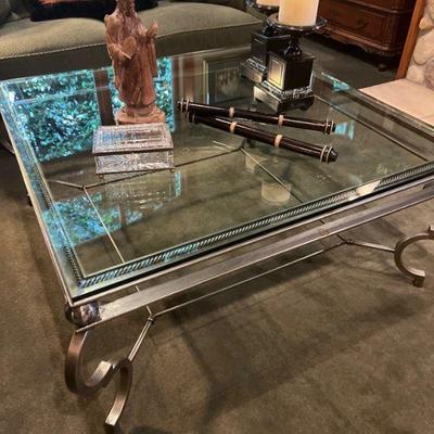 glass coffee table