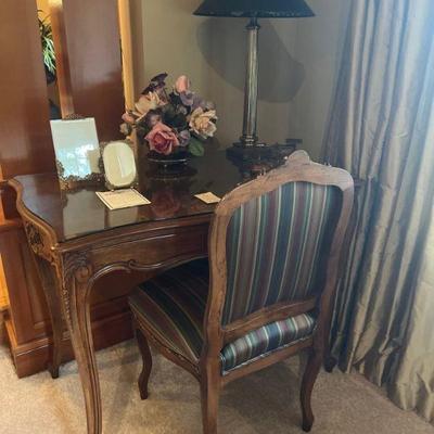 Small desk and chair