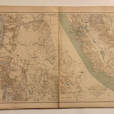 104 maps from the Atlas to To Accompany the Official Record of the Union and Confederate Armies 1895 18 x 29”