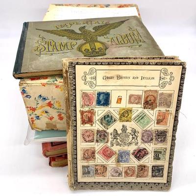 European and US stamps