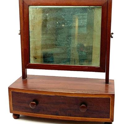 Antique shaving mirror