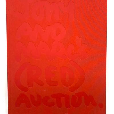 Sotheby's  Jony & Marc’s  “ Red Auction” catalog 