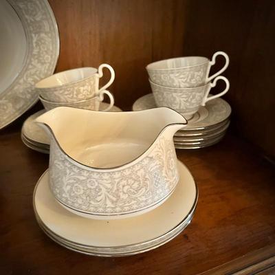 Franciscan Platinum Renaissance china set