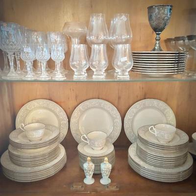 Franciscan Platinum Renaissance china set