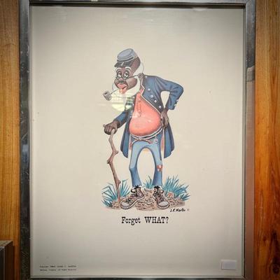James F. Martin framed print