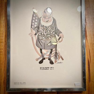 James F. Martin framed print