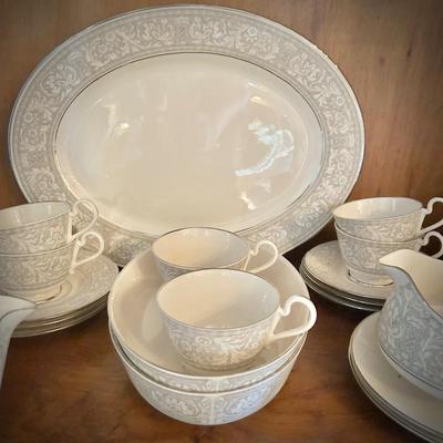 Franciscan Platinum Renaissance china set