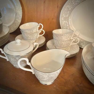 Franciscan Platinum Renaissance china set