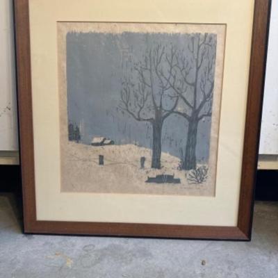 N. Muller 69 Framed Art