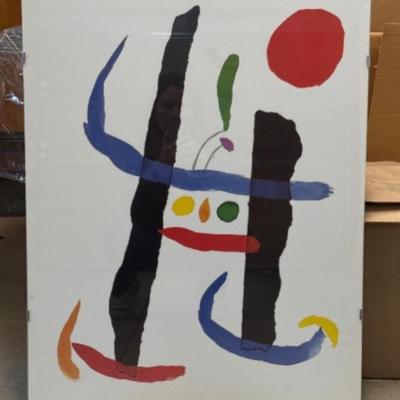 Joan Miro Framed Art