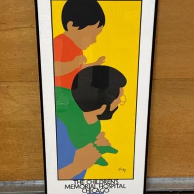 Hide Frmed Art-The Children's Memorial Hospital Chicago