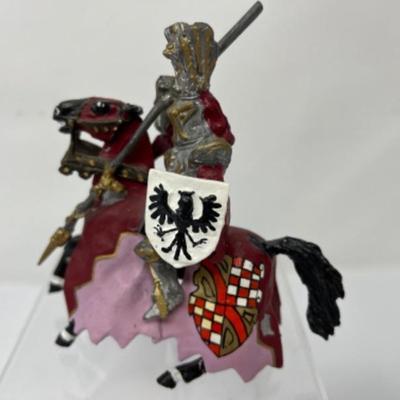Medieval Horse & Warrior Collectible