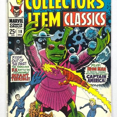 #96 • 1968 Marvel Comic Book #18 Marvel Collectors' Item Classics 