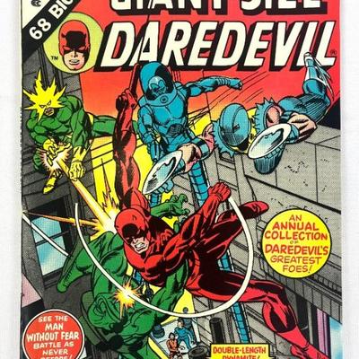 #82 • 1975 Marvel Comic Book #1 Giant-Size Daredevil "Electro And The Emissaries Of Evil!"
WWW.LUX.BID