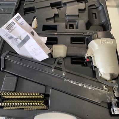 SOLD-$99 Porter Cable round head framing nailer w/case