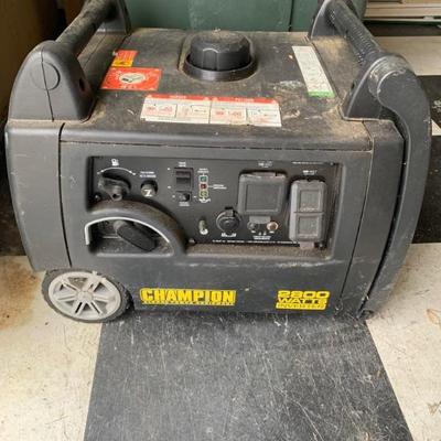 $135 Champion 2800 watts inverter generator 