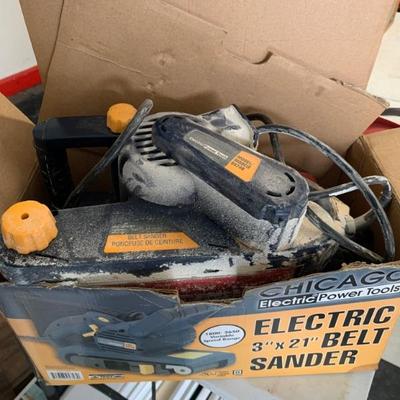 $28 Chicago electric belt sander 3”x21”