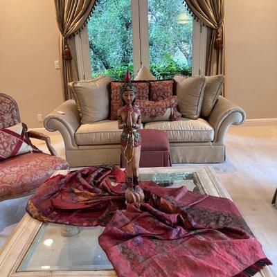 Custom Couch and Chairs