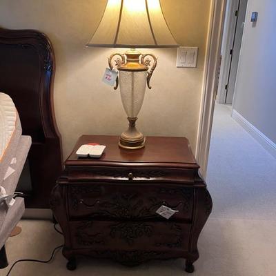 Gold and Glass Lamp