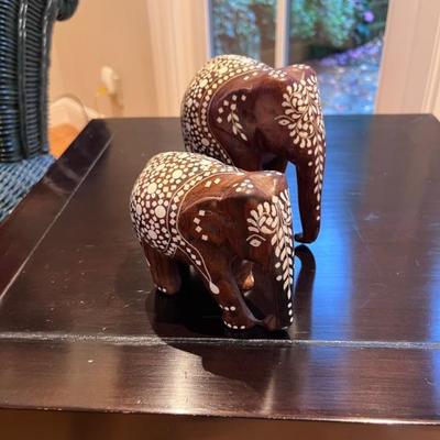 Wooden Elephants