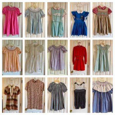 Lot 093-MBR: Vintage Children’s Clothing 