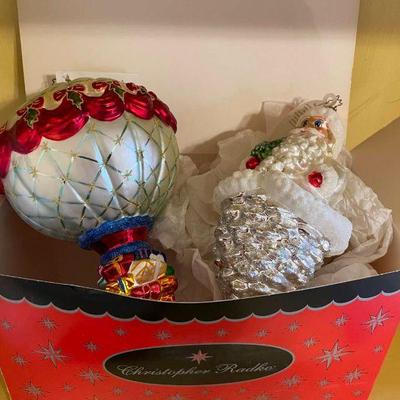 Lot 077-TOY: Radko Ornament Lot #8