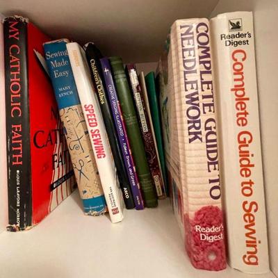 Lot 105-SEW: Sewing Book Collection


