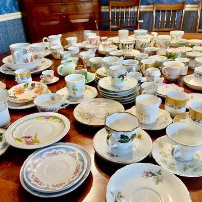 Lot 001-LR: Huge Teacup Collection