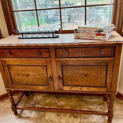 Lot 029-K: Antique Sideboard