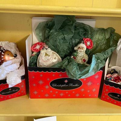 Lot 078-TOY: Radko Ornament Lot #9