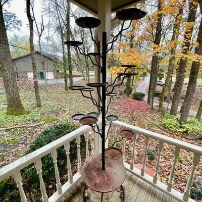 Lot 123- POR: Iron Plant Stand