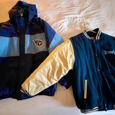 Lot 101-MBR: Tennessee Titans Winter Jackets