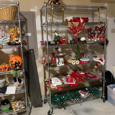 $55 metal shelf on casters