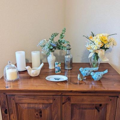 Decor: Pottery Barn, Lenox, Crate & Barrel