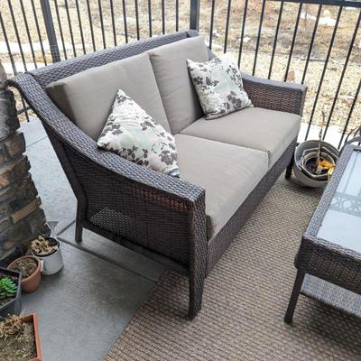 Patio loveseat