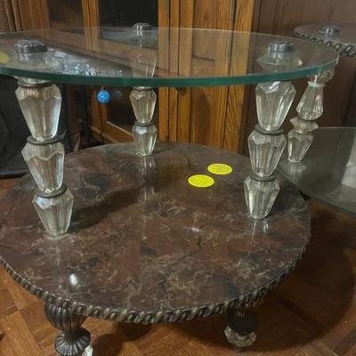 Vintage Regency end table x 2
